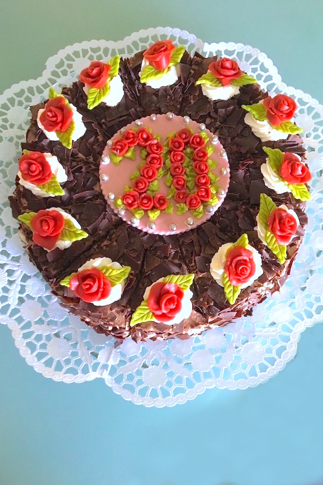 Motto-Geburtstagstorte